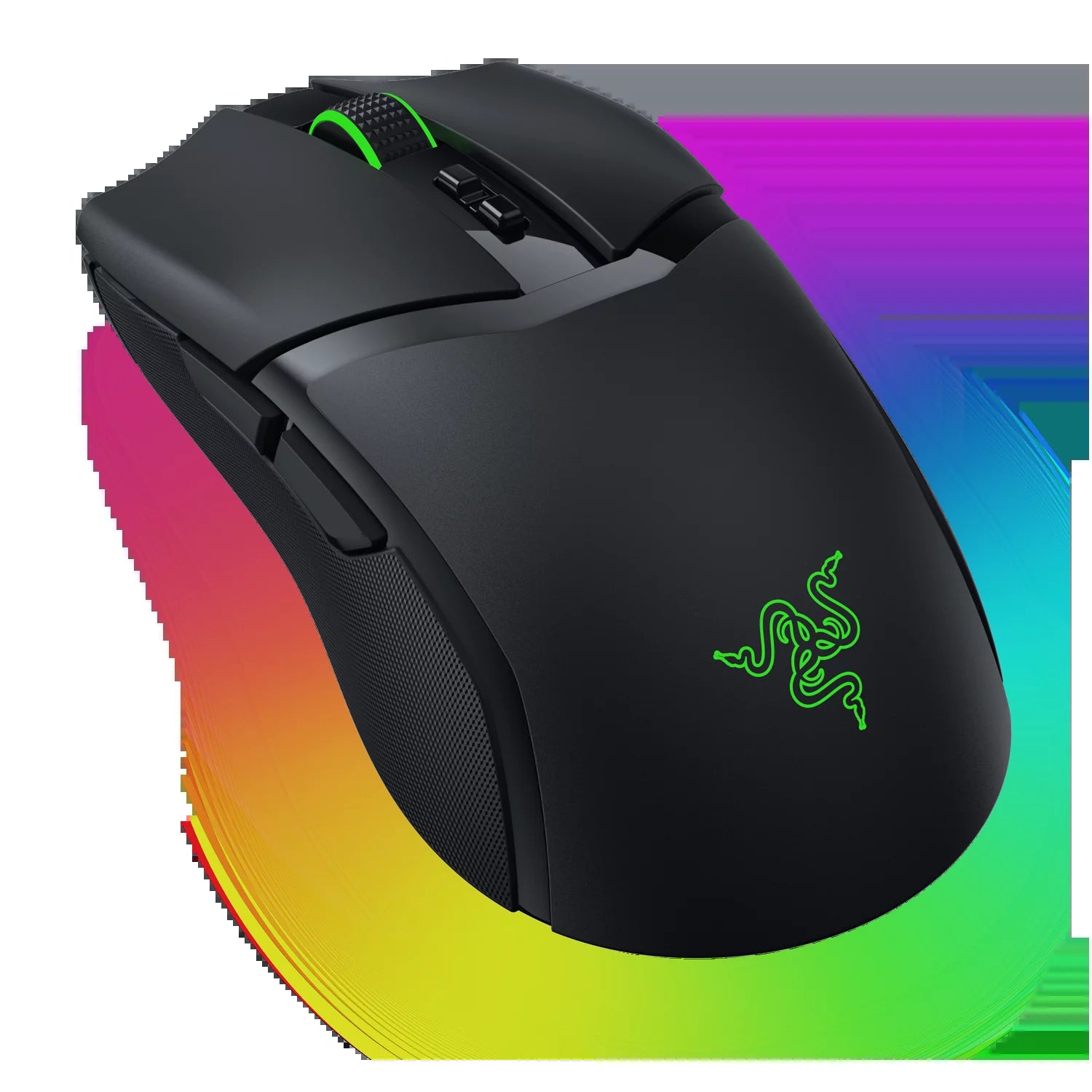 Cobra Pro Lightweight Wireless PC Gaming Mouse with Chroma RGB, Custom Controls, 77G, Black