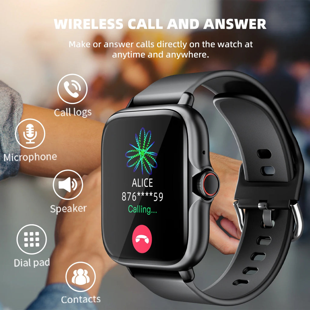 AquaSync™ 1.83” SmartWatch – Power, Style, and Control at a Glance